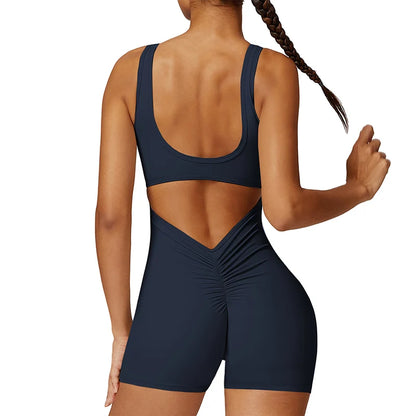 TwistFit™ Flare Scrunch Jumpsuit